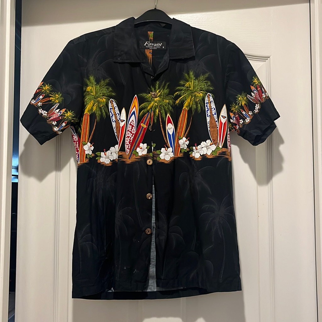 Palms/Boards Button Down